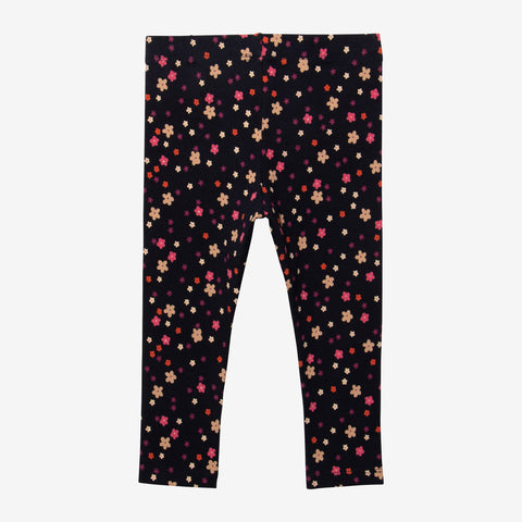 Baby girls' navy blue leggings