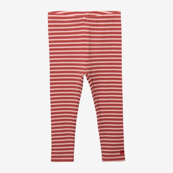 Baby girls' terracotta leggings