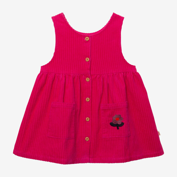 Baby girls' hot pink dress