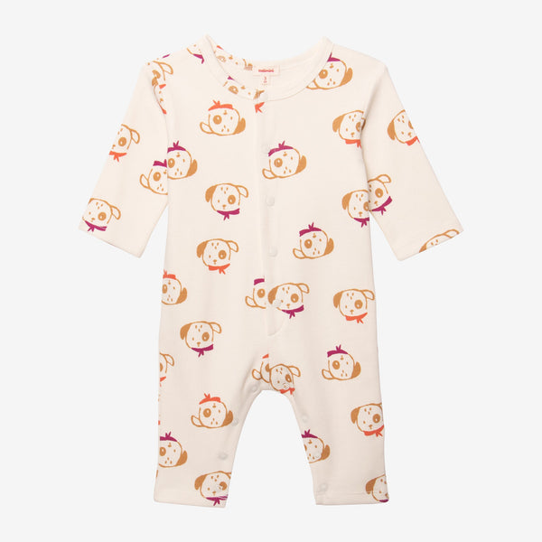 Newborn off white jumpsuit