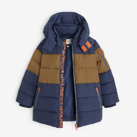 Boys' grey parka