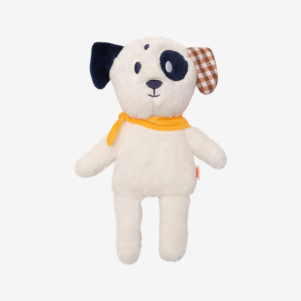 Newborn off white plush toy