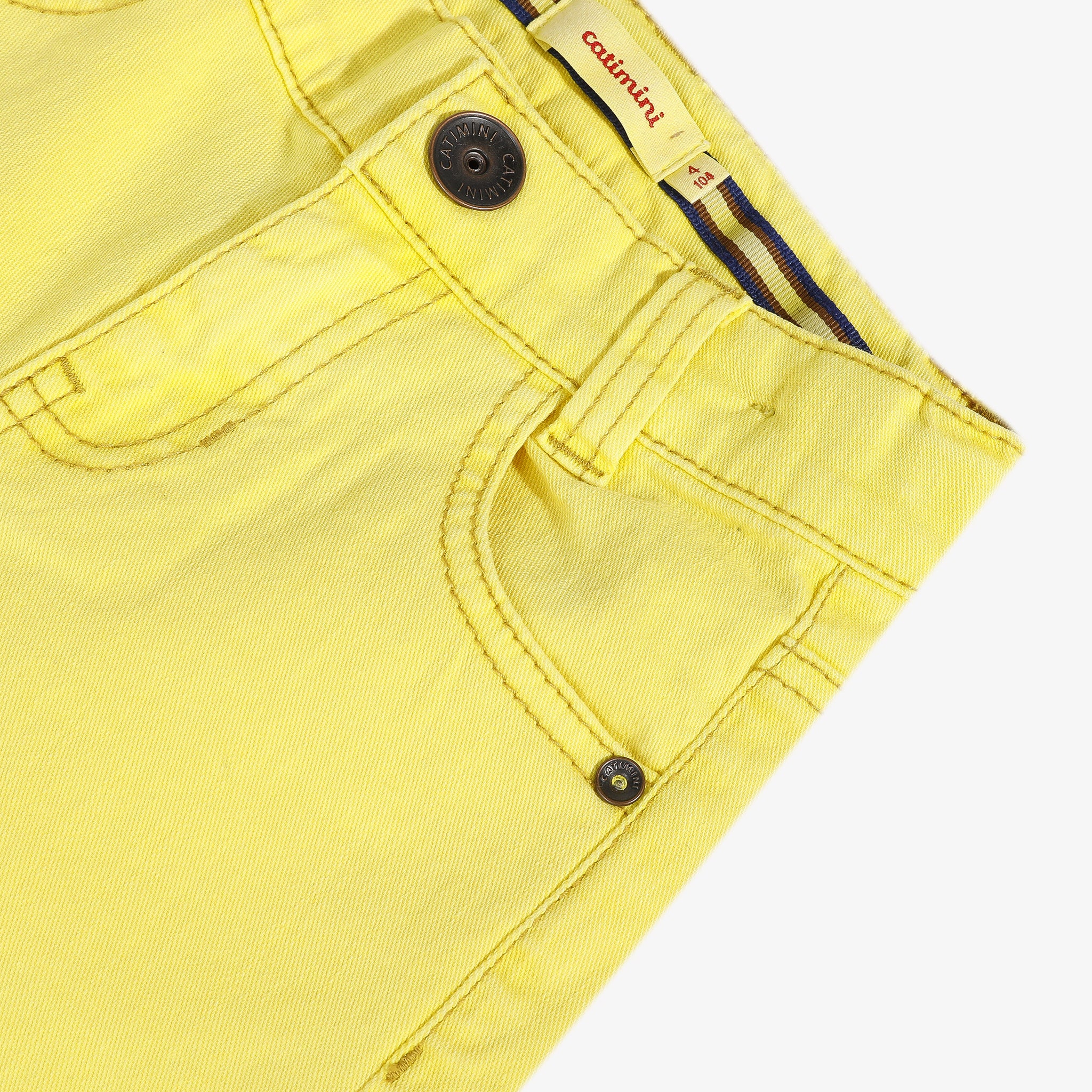 kids yellow jeans