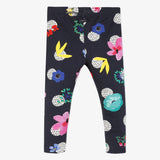 Baby girl reversible floral printed leggings