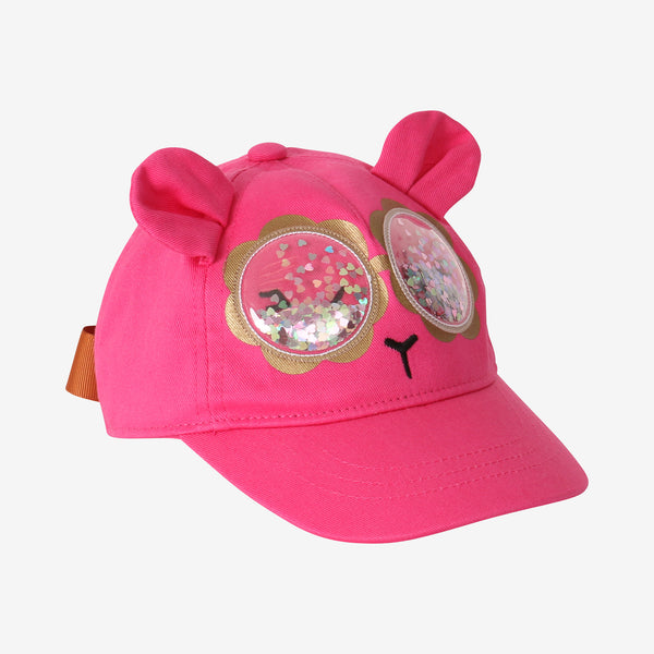 Baby girl glasses cap