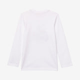 Boy white long sleeve T-shirt