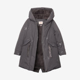 Girl grey parka