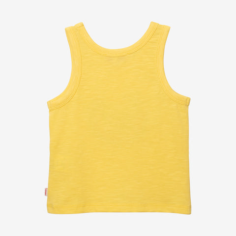 Baby Boy yellow rainbow tank