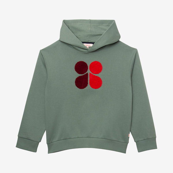 Kid green butterfly sweatshirt