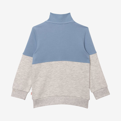 Baby boys' grey sweatshirt