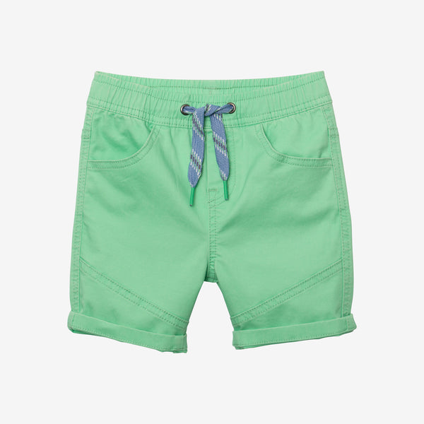 Baby Boy apple green shorts