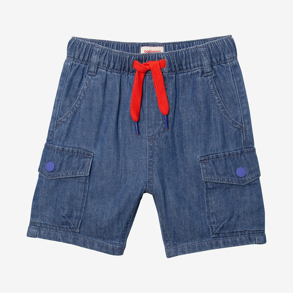 Baby Boy denim battle Bermudas