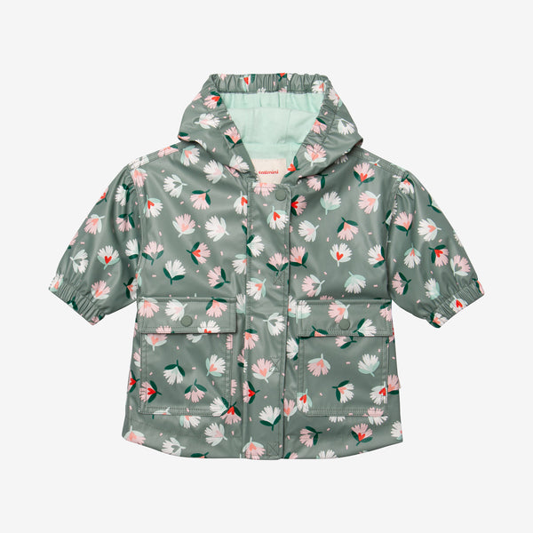 Baby girl herbarium parka