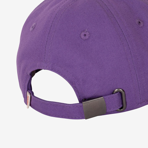 Baby's mauve embroidered butterfly baseball cap