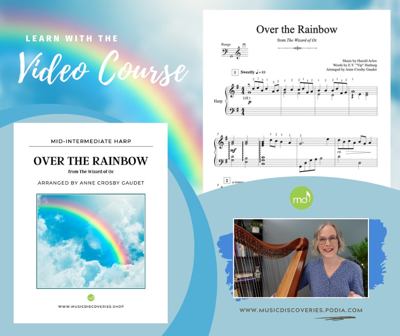 Over the Rainbow, video course and sheet music