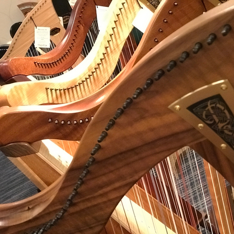 Somerset harp festival showroom