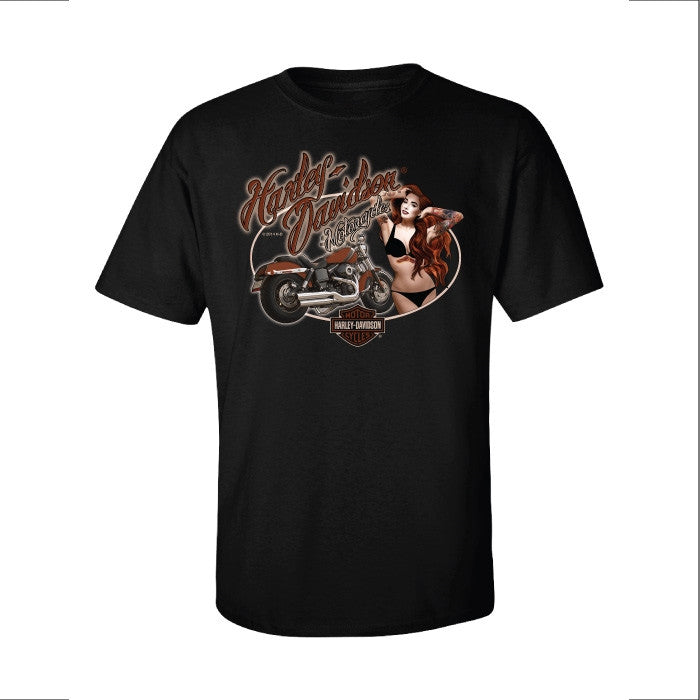 Harley-Davidson® MC Pin-up Tee-shirt – Gypsy Leather & Suede
