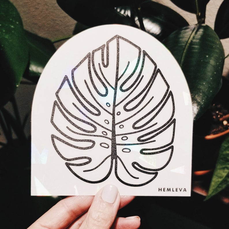 Monstera Suncatcher