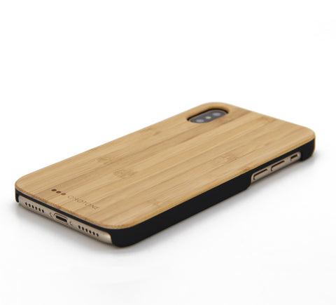 iPhone X case bamboo