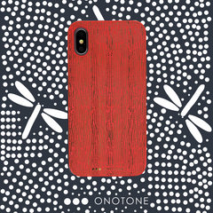 Red iPhone case Onotone