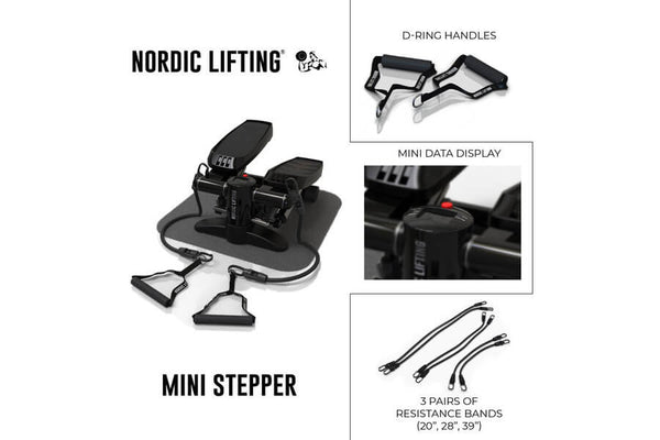 Nordic Lifting Mini Stepper Anatomy