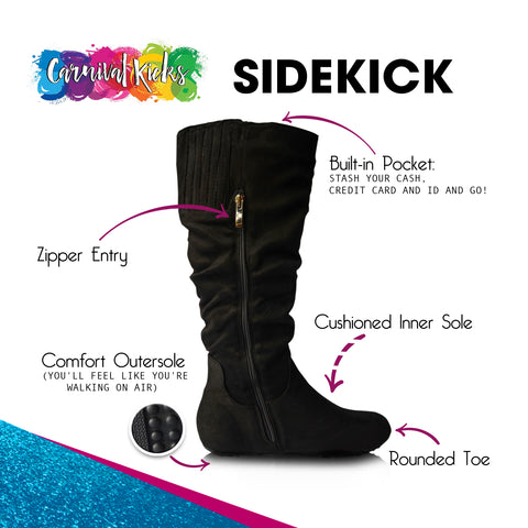 Carnival Kicks Sidekick - Designed for Carnival Masqueraders, the perfect Carnival Shoe