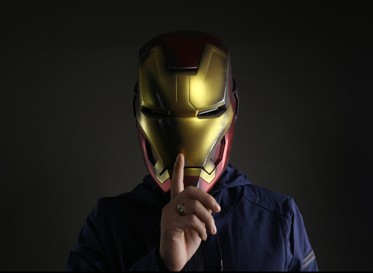 Limited Edition 100 Metal Iron Man Helmet