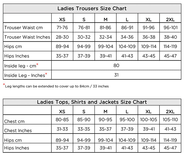 Size Chart | SKANWEAR®