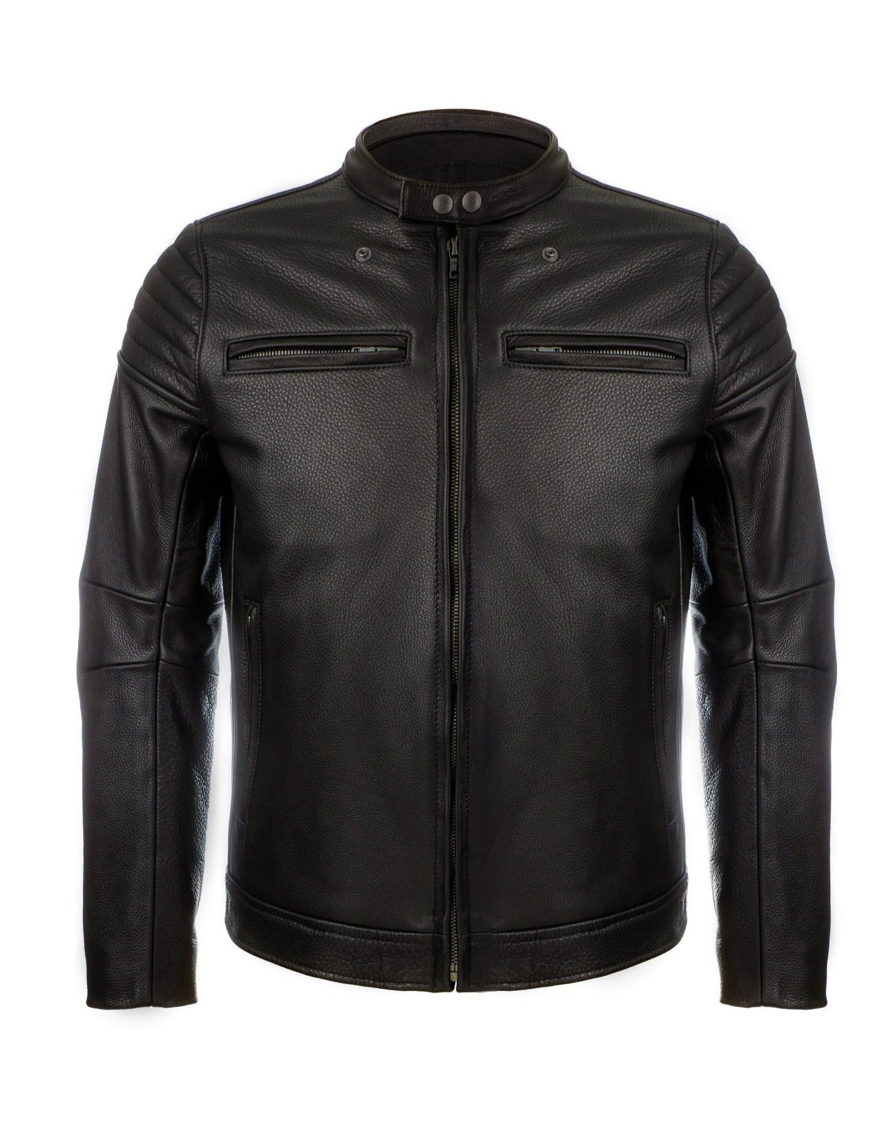 The Pilot Racer Jacket Black – The VKTRE Moto Company