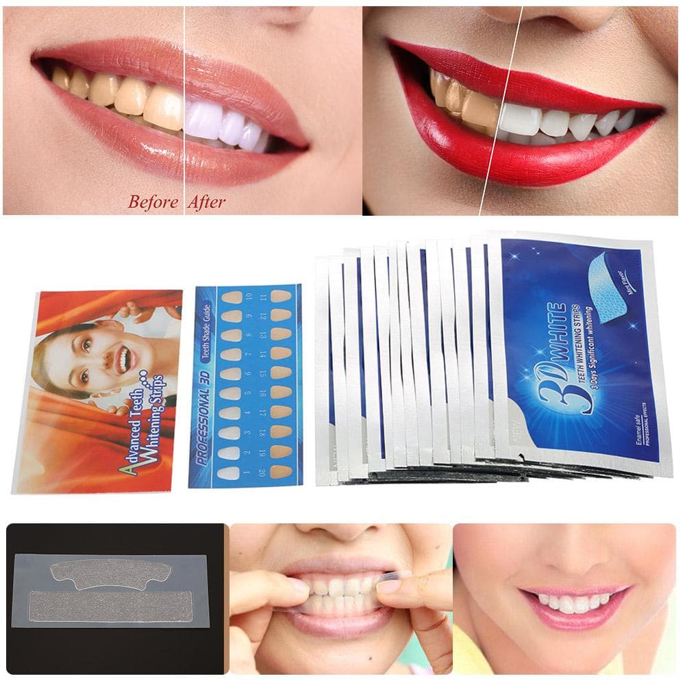 3d teeth whitening strips price