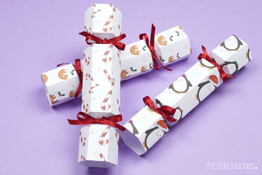 DIY printable Christmas Crackers Template