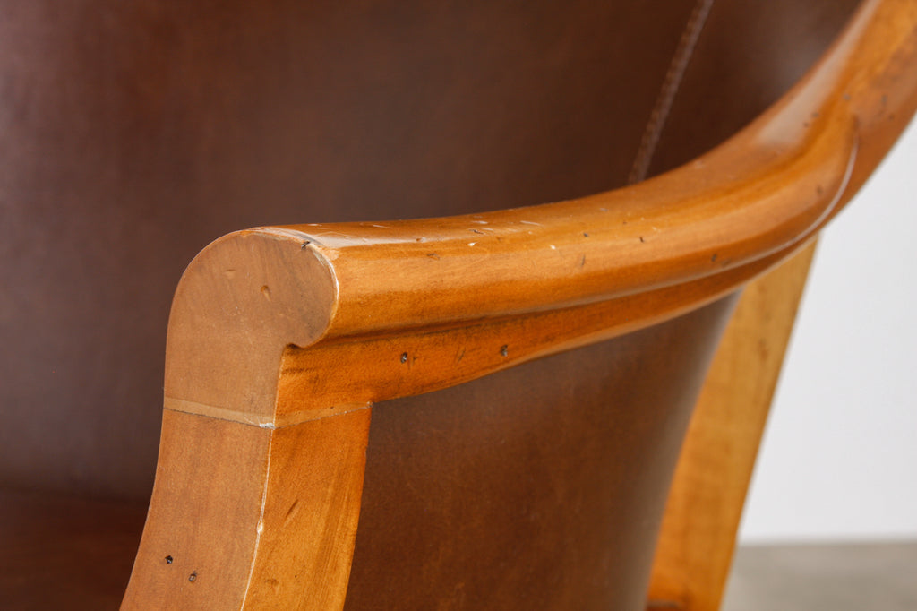Maple Executive Office Desk Chair By Leathercraft Erin Lane Estate