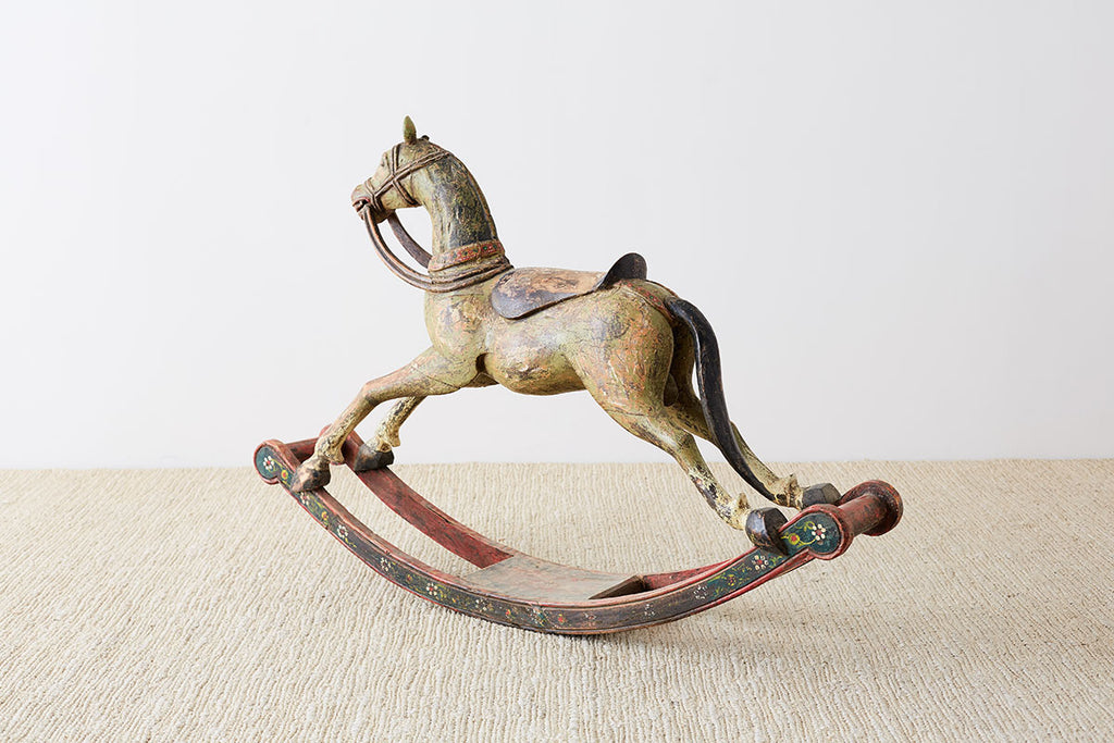 tall rocking horse