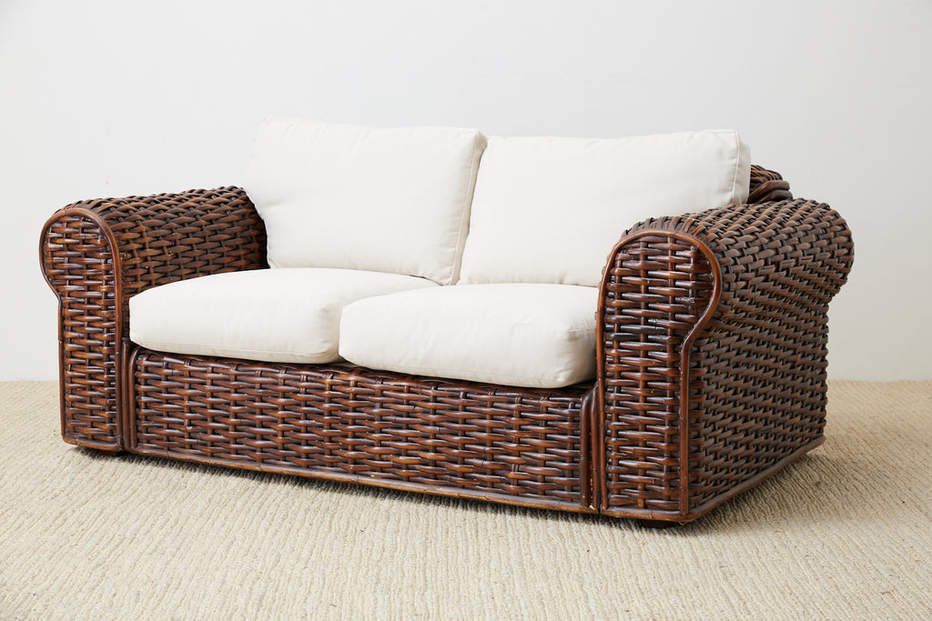 ralph lauren wicker bed