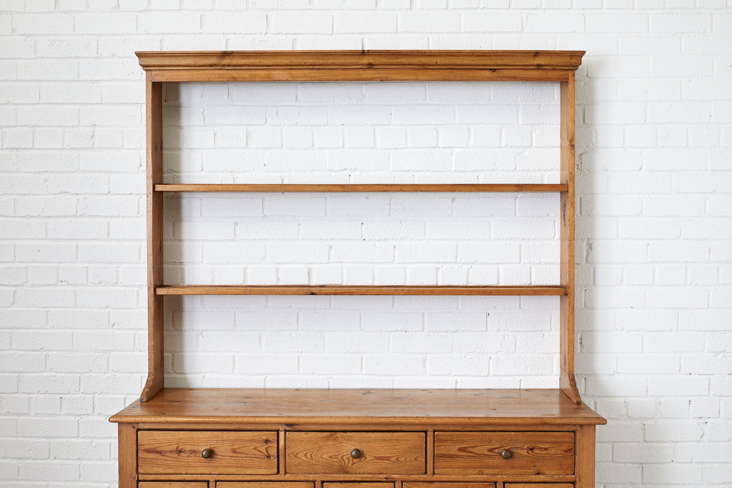 English Pine Welsh Dresser With Pot Board And Rack Erin Lane Estate