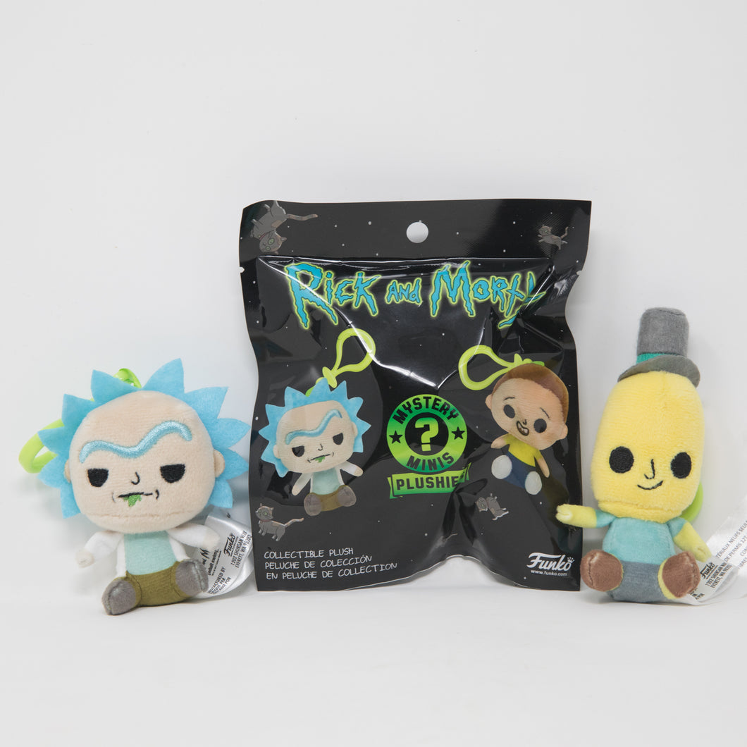 rick and morty collectible plush