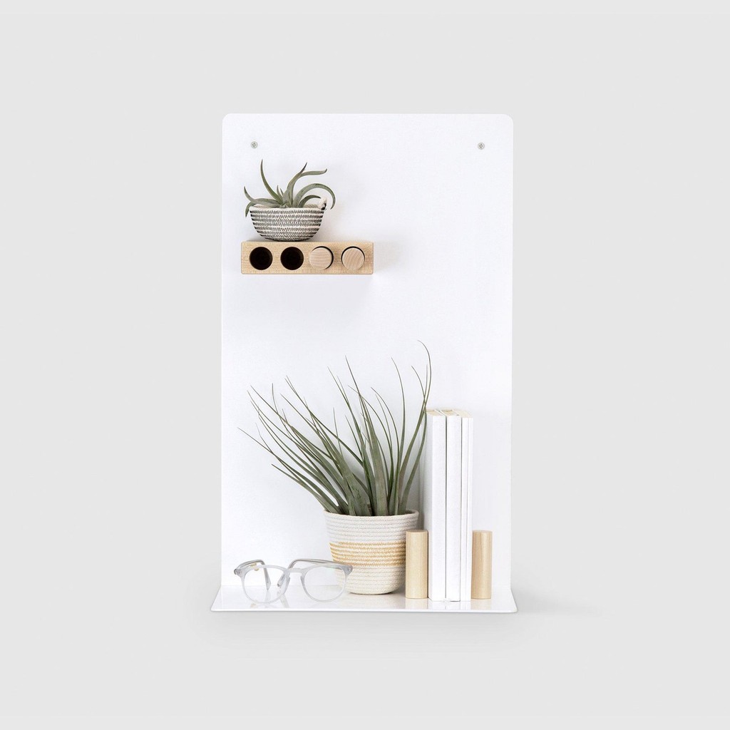 Artifox - Wall Shelf and Baskets - White 