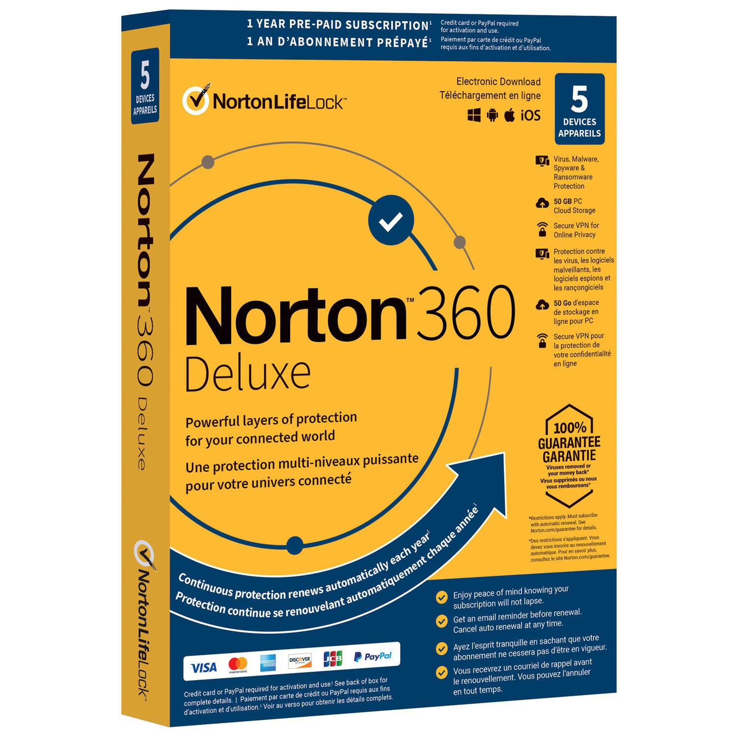 Norton 360 Deluxe