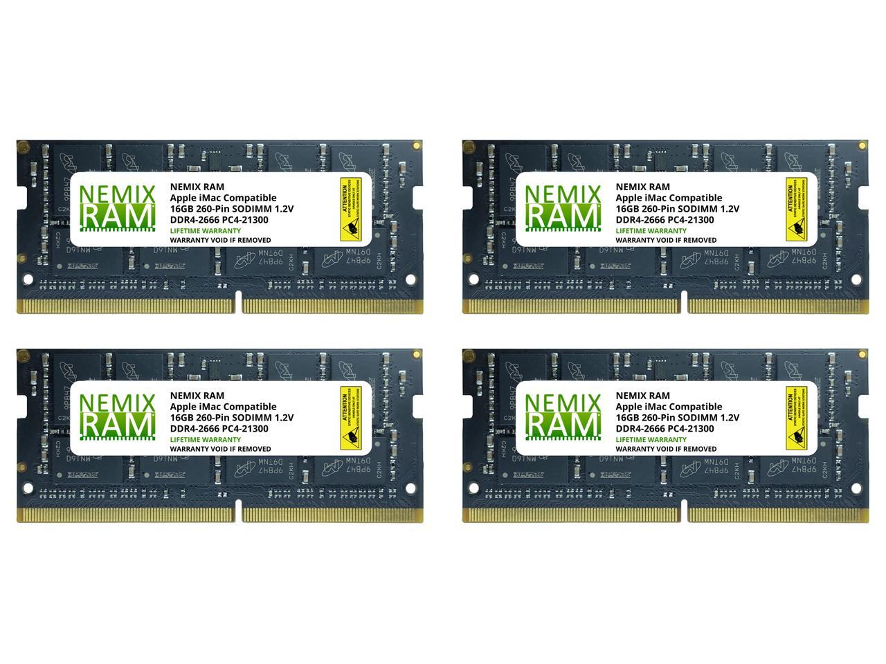 NEMIX RAM 48GB 6X8GB DDR4-2933 PC4-23400 ECC RDIMM レジスタード