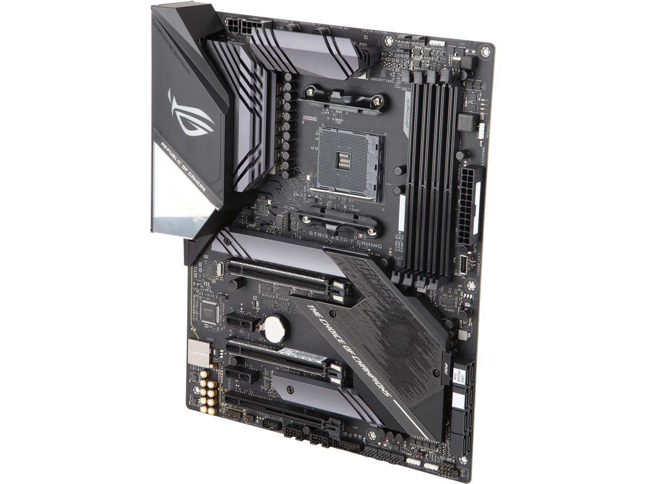 Asus Amd Am4 Rog Strix X570-F Gaming Atx Motherboard With Pcie 4.0