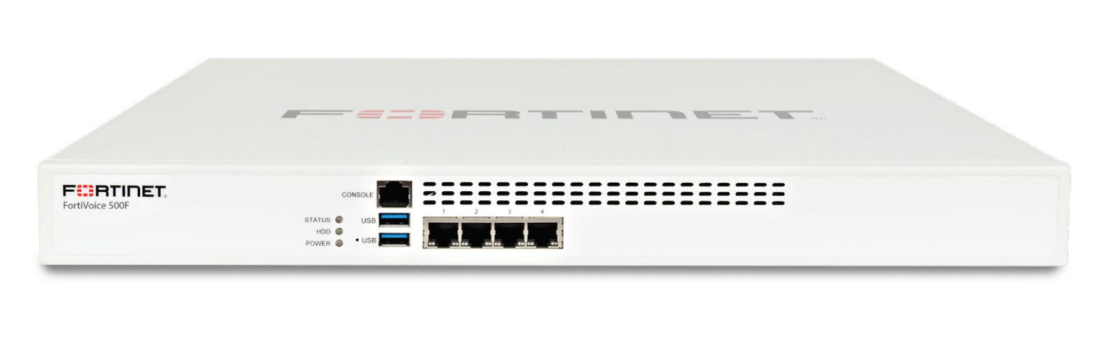 Fortinet Fortivoice-100E, 4 X 10/100/1000 Ports, 1 X 500Gb FVE