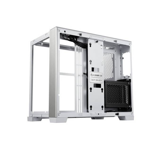 Lian Li O11-Dynamic-Mini White Mini Tower Gaming Case, O11D Mini-W (Wh ...