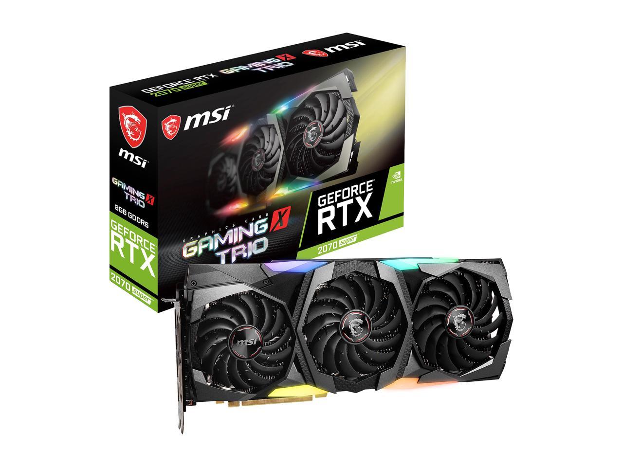 Msi Geforce Rtx 2070 Super 8Gb Gddr6 Pci Express 3.0 X16 Sli