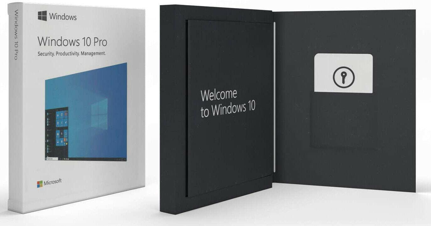 Microsoft Windows 10 Pro - Full Retail Version (Usb Flash Drive)
