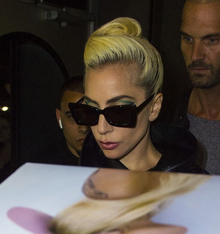 Lady Gaga wearing sunglasses