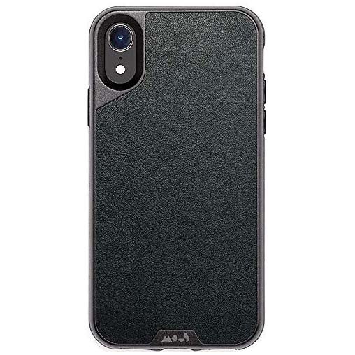 iphone xr airoshock protective case from mous black leather