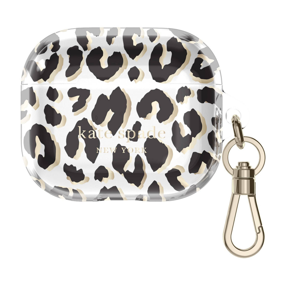 AirPods 3rd Gen Kate Spade New York Protective Case - City Leopard Bla –  Syntricate