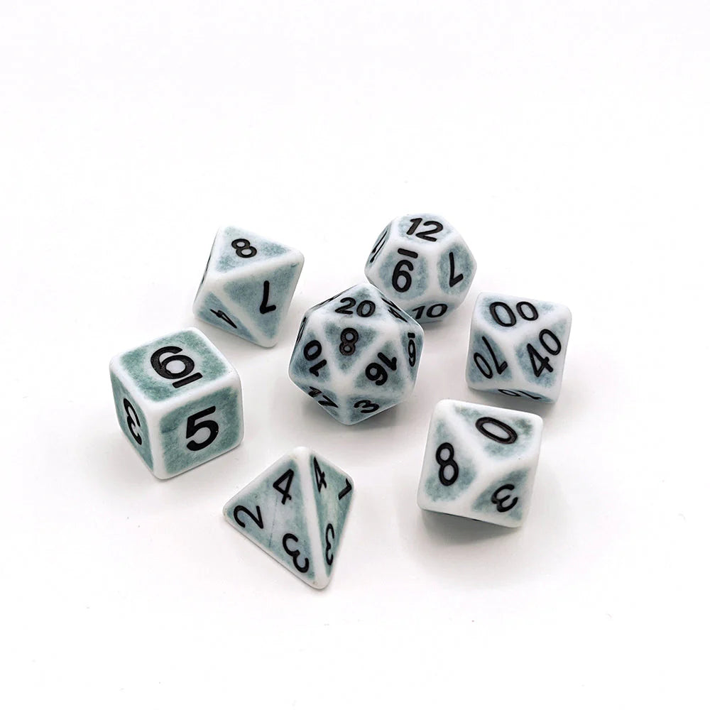 Die Hard Dice 7pc RPG Set - Pine Ancient