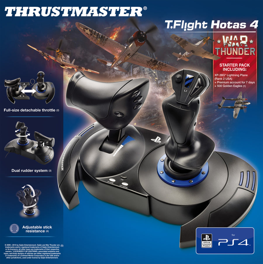 thrustmaster hotas 4