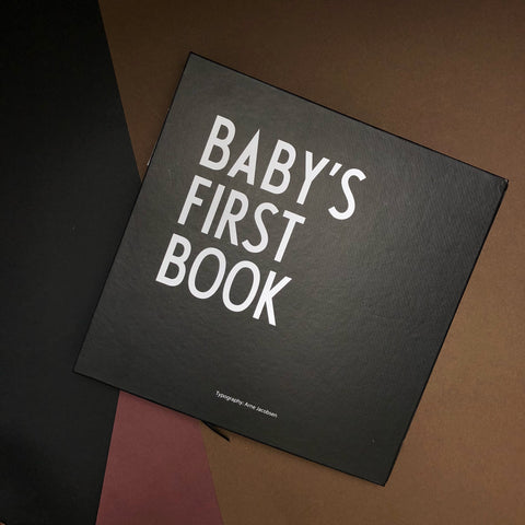 design letters baby's first book